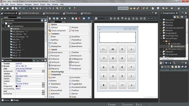 Java Calculator project