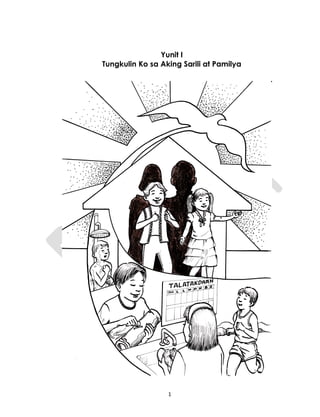 1
Yunit I
Tungkulin Ko sa Aking Sarili at Pamilya
 