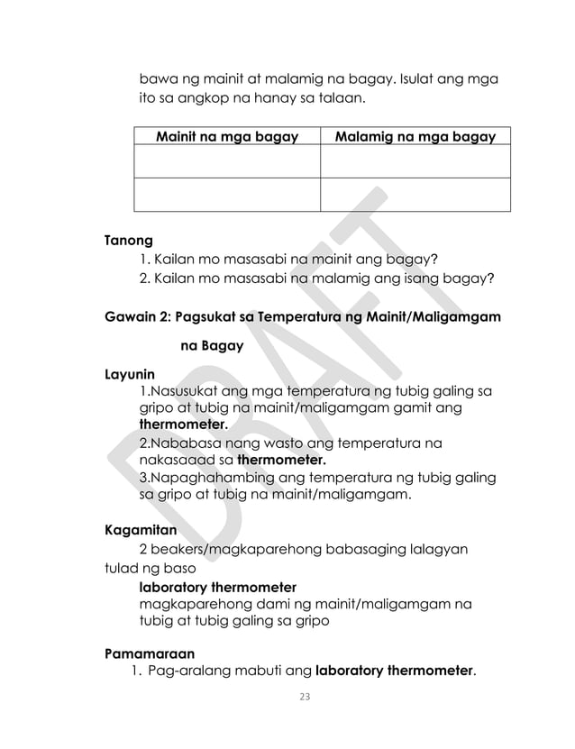 Gr.3 science tagalog q1