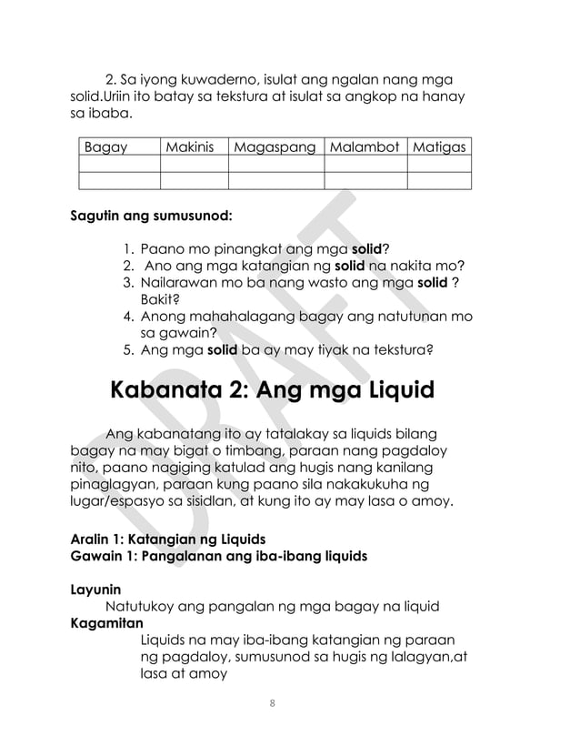 Gr.3 science tagalog q1