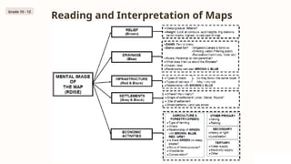 Reading and Interpretation of Maps
Grade 10 - 12
 