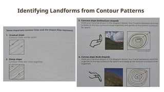 Identifying Landforms from Contour Patterns
 