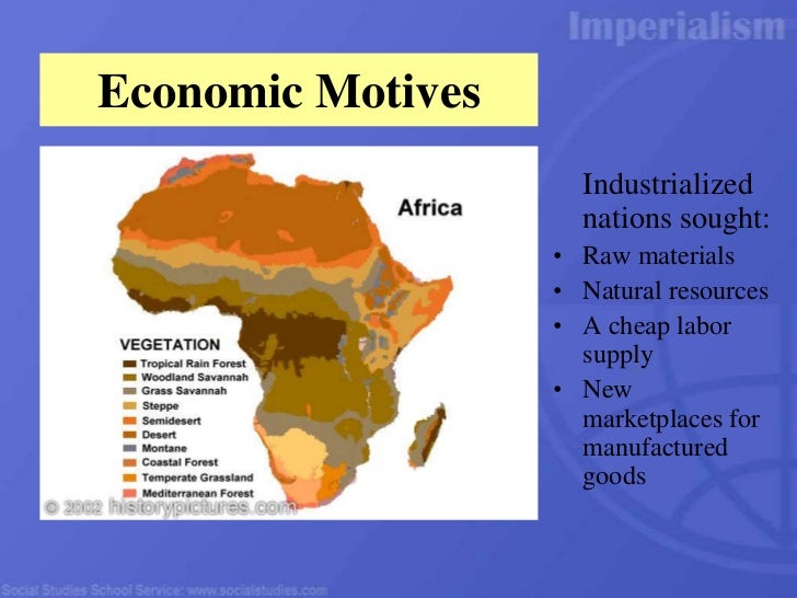 economic factors responsible for new imperialism in africa Imperialism and colonisation: scramble for africa the “ scramble for africa ” was the invasion and occupation, colonization and annexation of african territory by european powers during the period of new imperialism, between the 1880s and the start of world war i. economic factors responsible for new imperialism in africa Imperialism and colonisation: scramble for africa the “ scramble for africa ” was the invasion and occupation, colonization and annexation of african territory by european powers during the period of new imperialism, between the 1880s and the start of world war i.