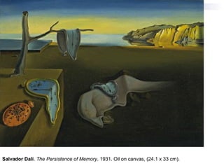 Salvador Dalí. The Persistence of Memory. 1931. Oil on canvas, (24.1 x 33 cm).
 