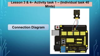 Lesson 3 & 4– Activity task 1 – (Individual task 40
Mints)
Connection Diagram
 