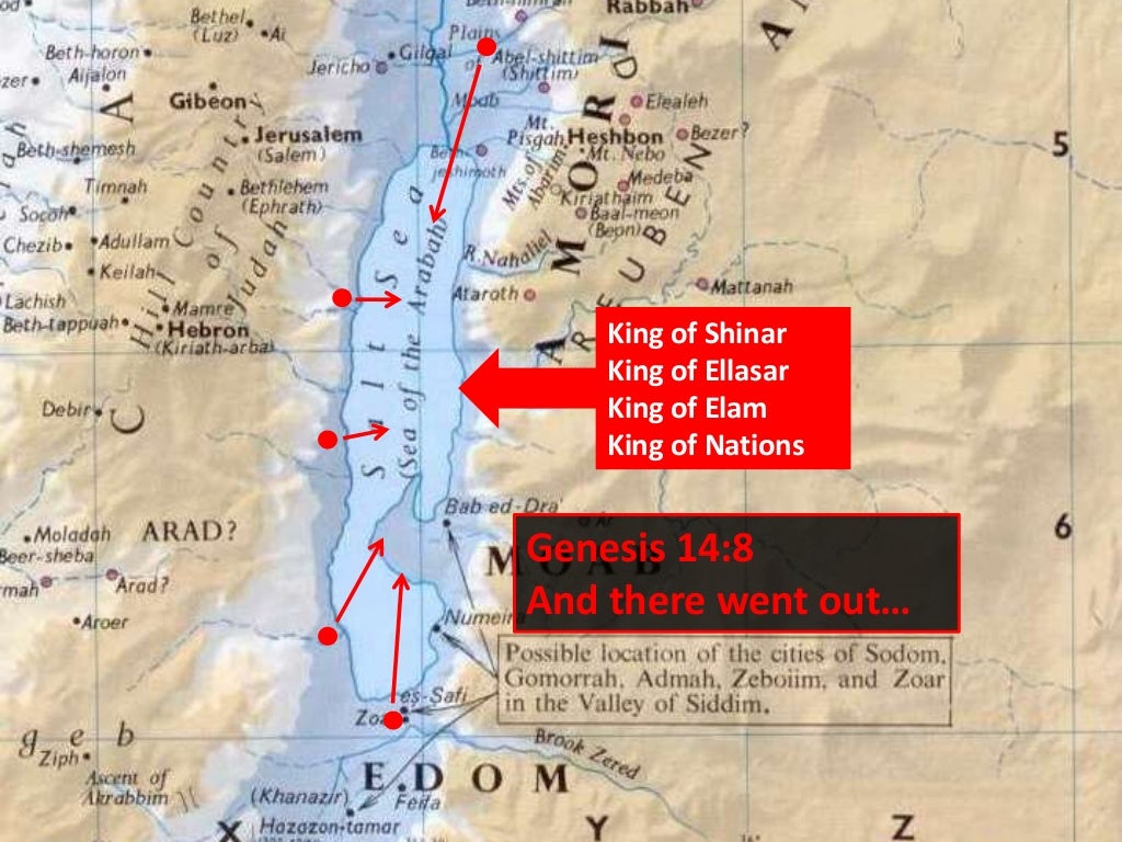 Sodom And Gomorrah Map - vrogue.co