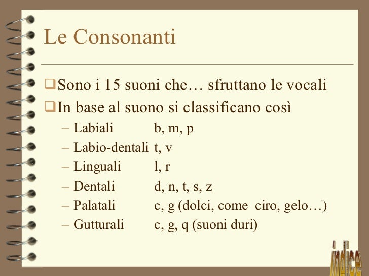 Grammatica 1media - Fonologia