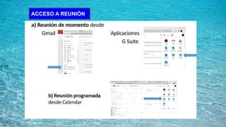 Acceso a Reunión
ACCESO A REUNIÓN
 