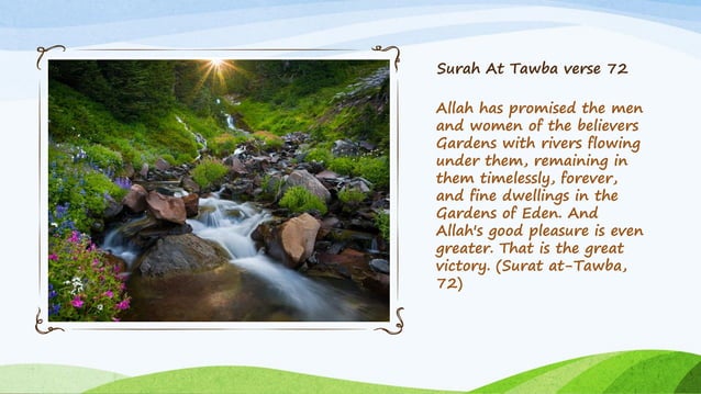 Gr2 allah's promises of jannah | PDF | Islam | Religion & Spirituality