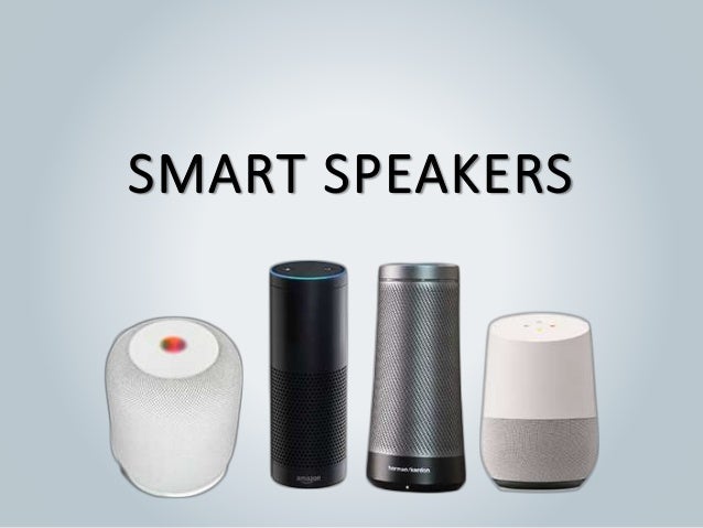 upcoming smart speakers