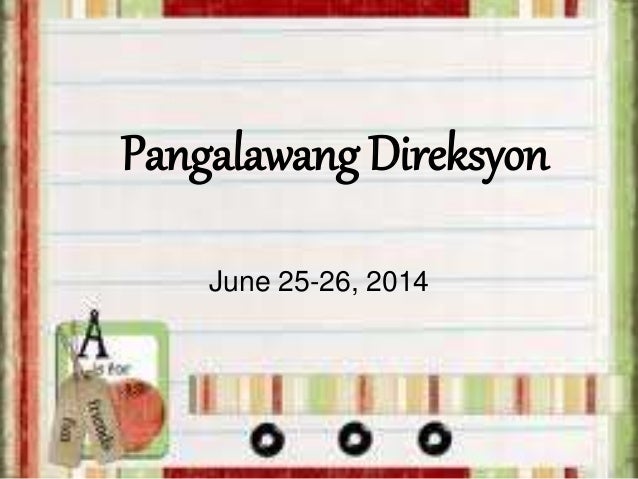 Ano Ano Ang Pangunahing Direksyon Ng Pilipinas | pilipinasvlogs