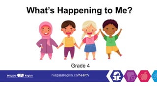 What’s Happening to Me?
Grade 4
 