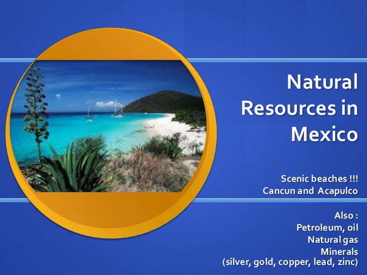 mexico natural resources