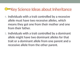 Understanding Trait Inheritance: Solving Real-World Genetic Problems | PPTX