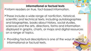 GR 6-ENG-WK 1-QTR 2 identify the purpose key structural and language ...