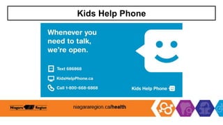 Kids Help Phone
 