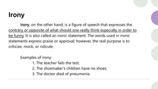 Figures of speech Power point presentation | PPTX