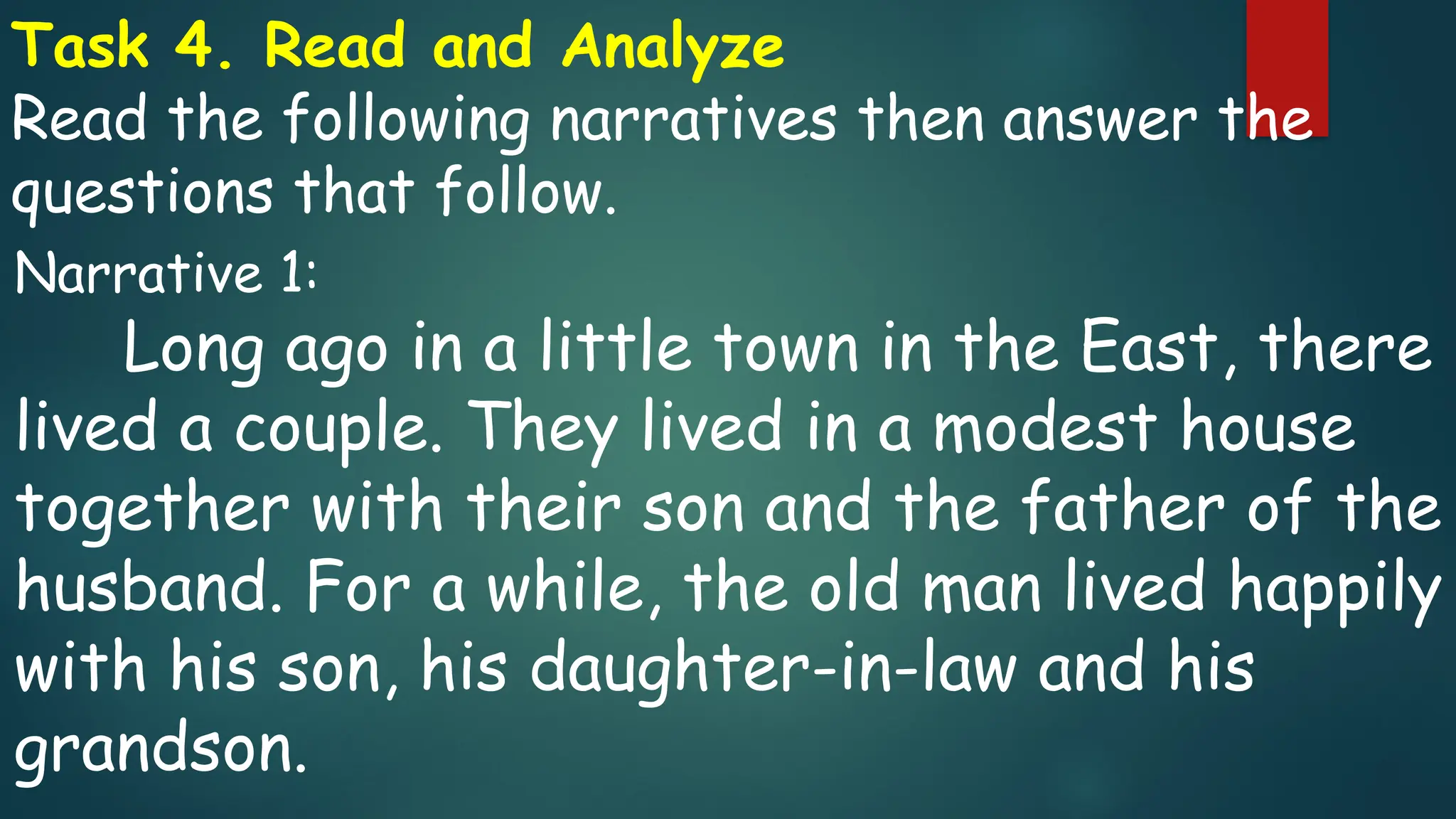 GR 6 evaluate-narratives. POWERPOINT PRESENTATION | PPTX