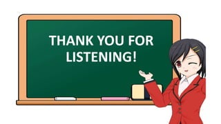 THANK YOU FOR
LISTENING!
 
