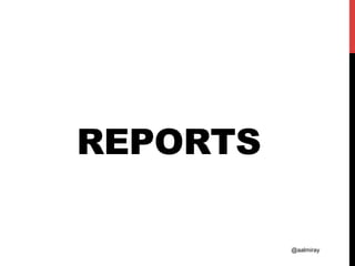 @aalmiray
REPORTS
 