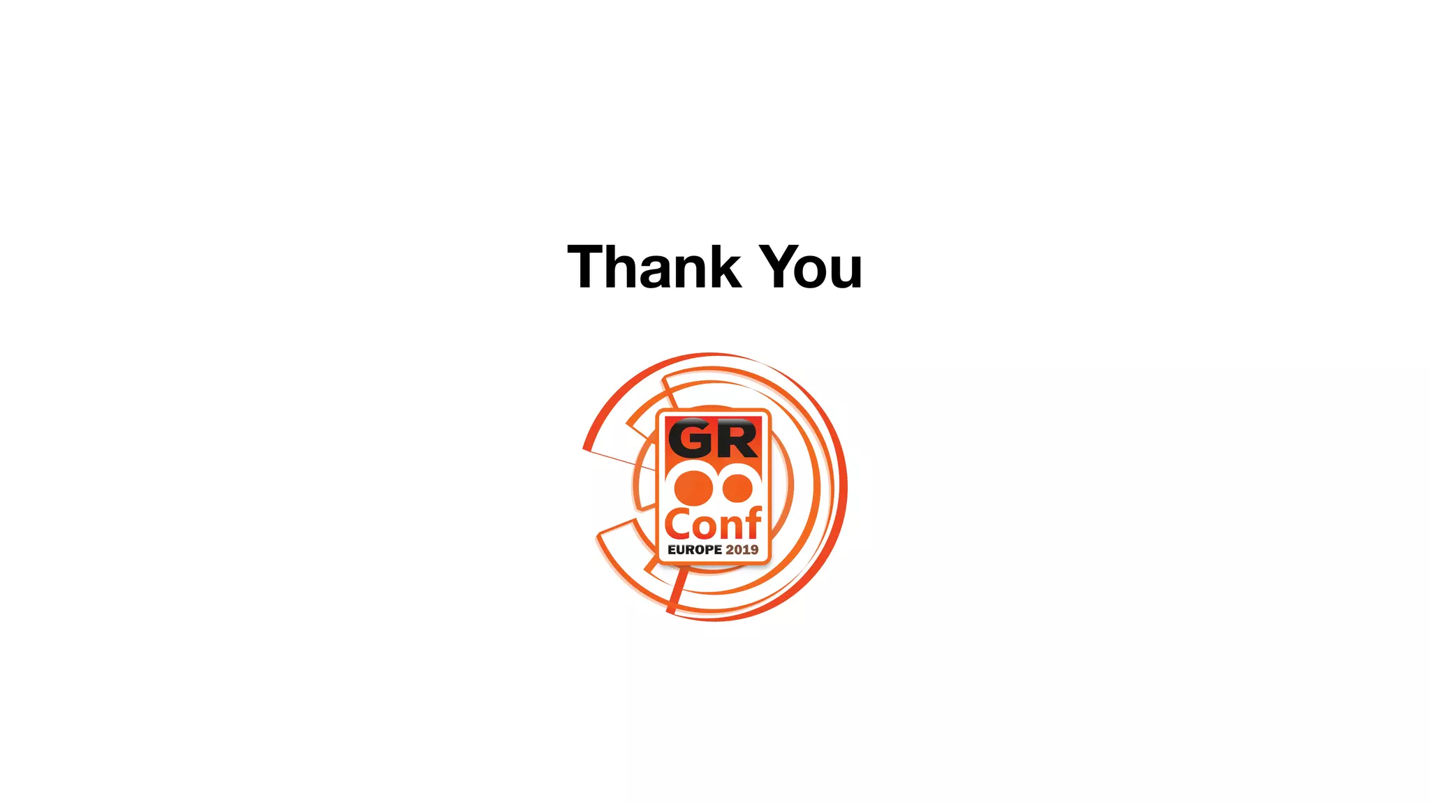Thank You
 