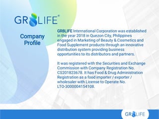 Gr8Life Opportunity Presentation | PDF