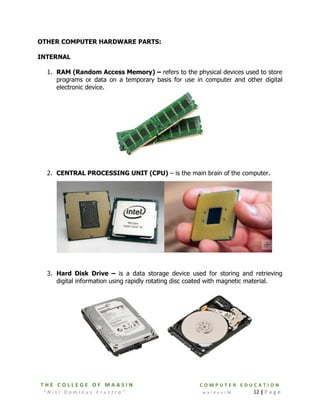 Fundamentals of Computer | PDF