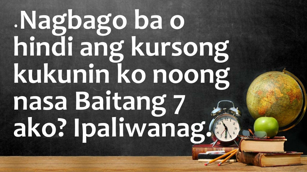 ESP 9 Modyul 13 Mga Pansariling Salik sa Pagpili ng Kurso