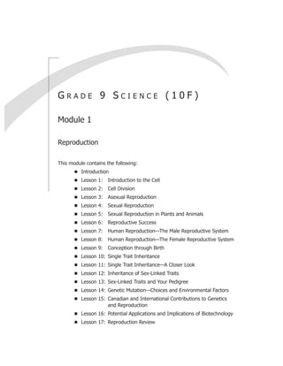 Class 9 Readiness Module Science Pdf Grade 9 SCIENCE | PDF