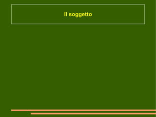 Per costruire occorre un ordine Per costruire occorre un certo ordine. Senza le fondamenta non possiamo costruire i muri 