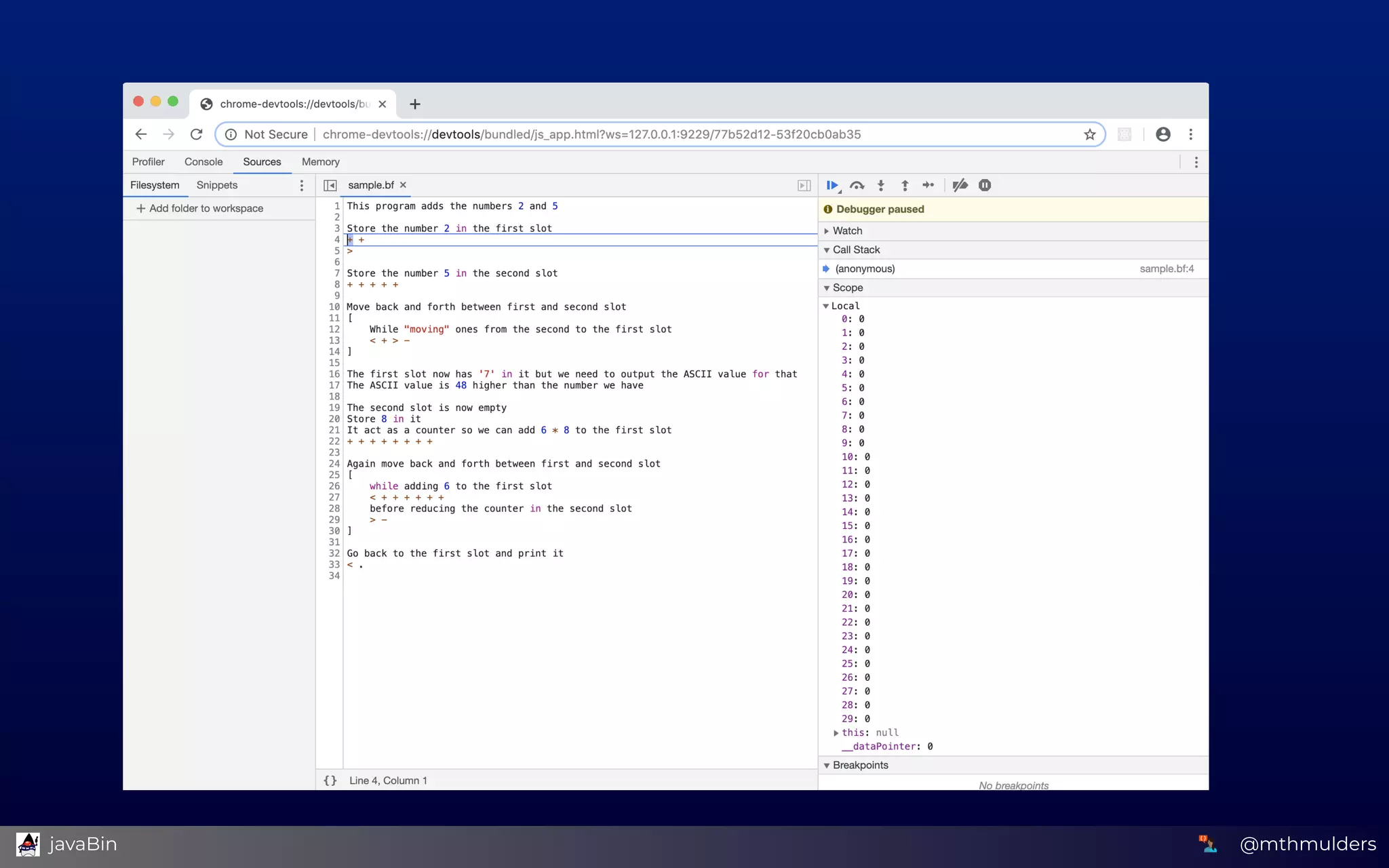 @mthmulders  javaBin
 