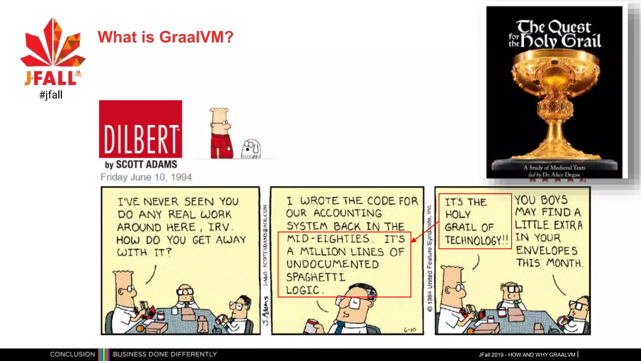 What is GraalVM?
JFall 2019 - HOW AND WHY GRAALVM
#jfall
 