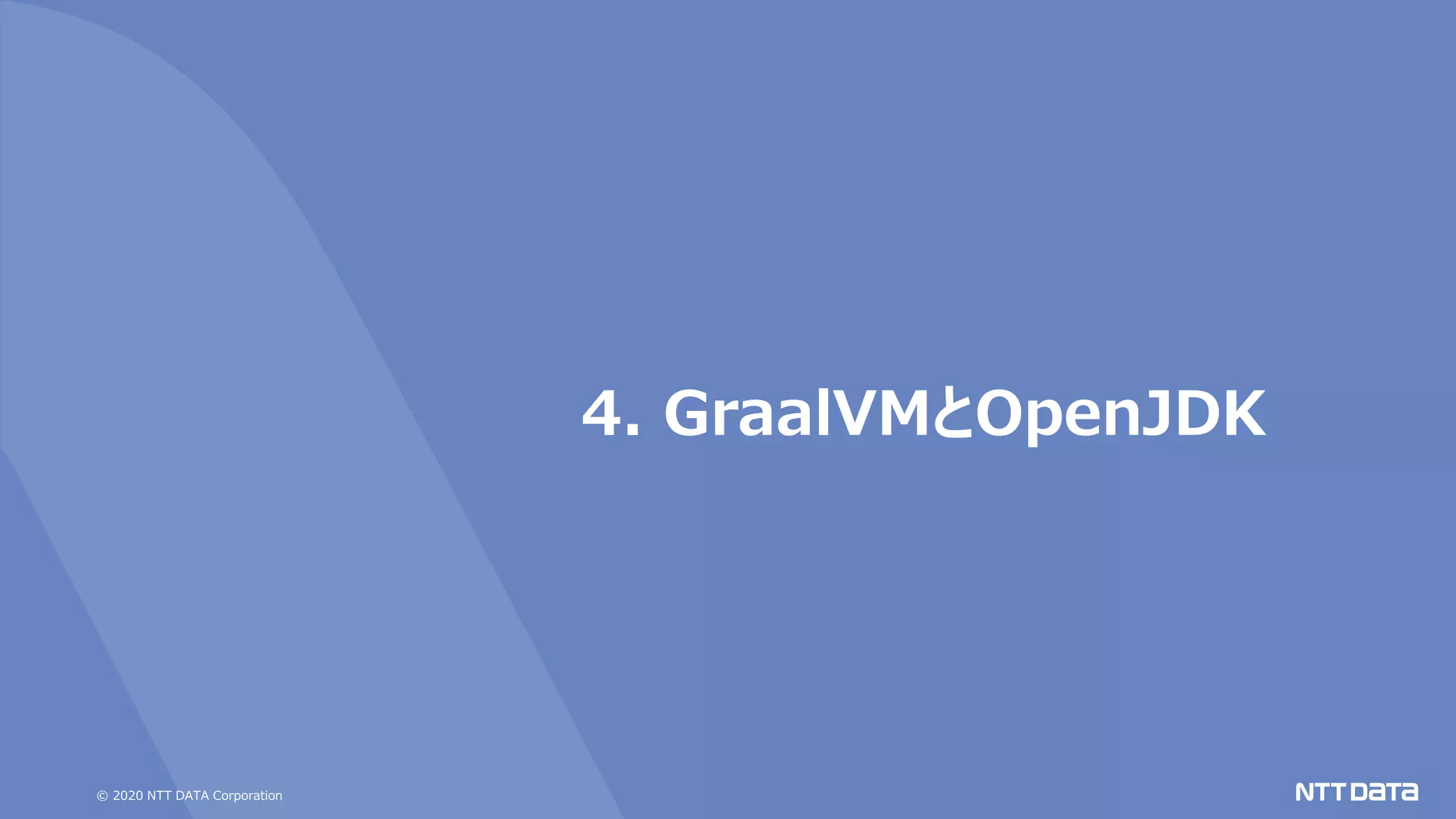 © 2020 NTT DATA Corporation
4. GraalVMとOpenJDK
 
