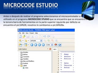 Grabacion de microcontroladores_pic | PPTX