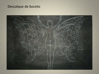 Descalque de boceto
 
