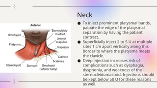 Neck Botox Injection Scm Grabb Botulinum Toxin the mechanism of action.pptx