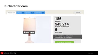 Kickstarter.com




                  © 2011 Autodesk
 