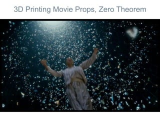 3D Printing Movie Props, Zero Theorem
 