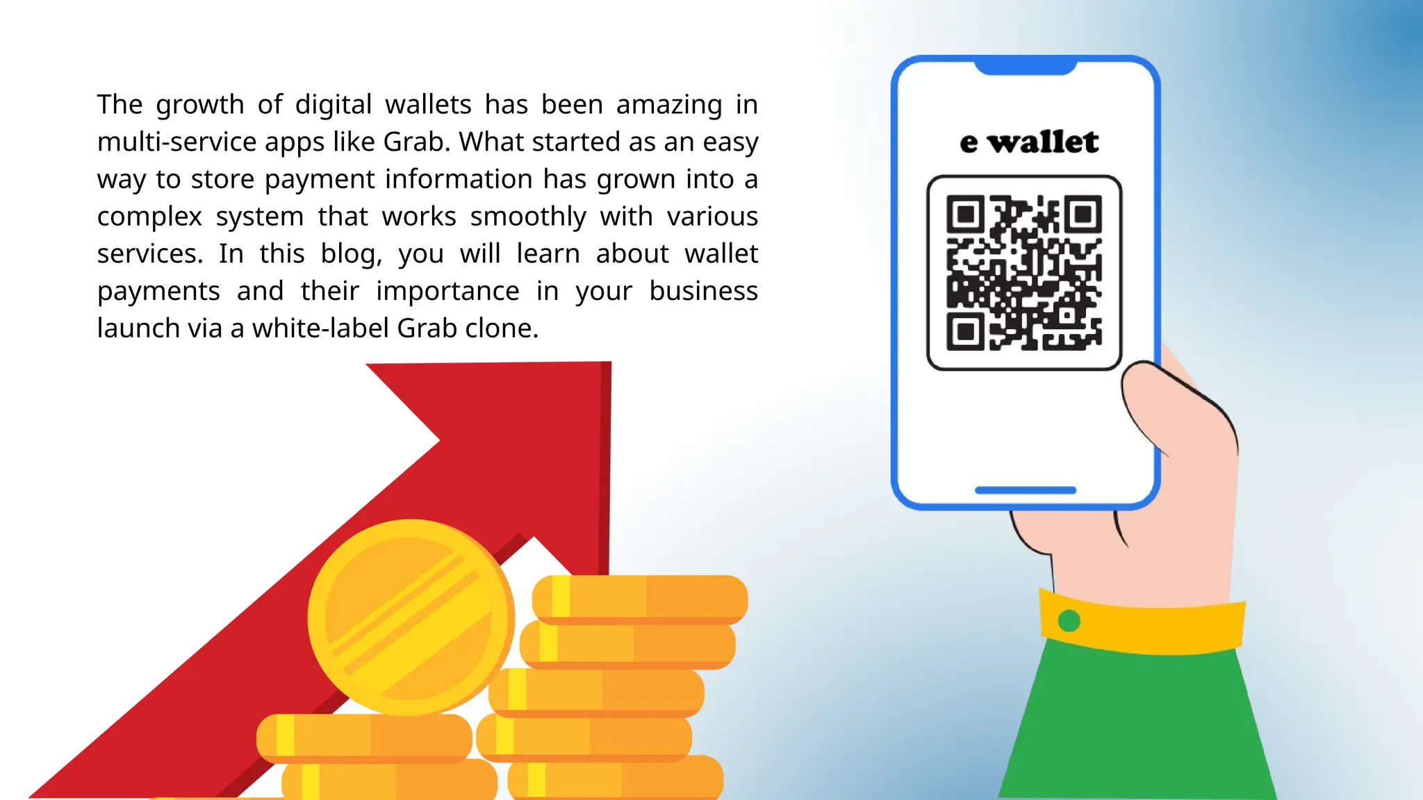 The growth of digital wallets has been amazing in
multi-service apps like Grab. What started as an easy
way to store payment information has grown into a
complex system that works smoothly with various
services. In this blog, you will learn about wallet
payments and their importance in your business
launch via a white-label Grab clone.
 