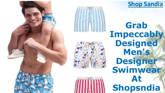 men designer swimwear