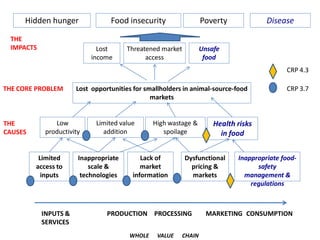 Health externalities of more meat milk and fish
 