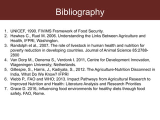 Breaking down the Livestock-Nutrition Pathway