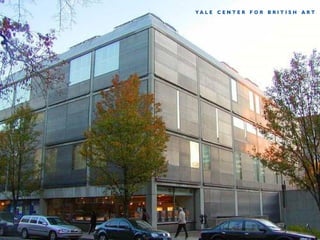AHRC - International Placement Scheme - Yale Center for British Art