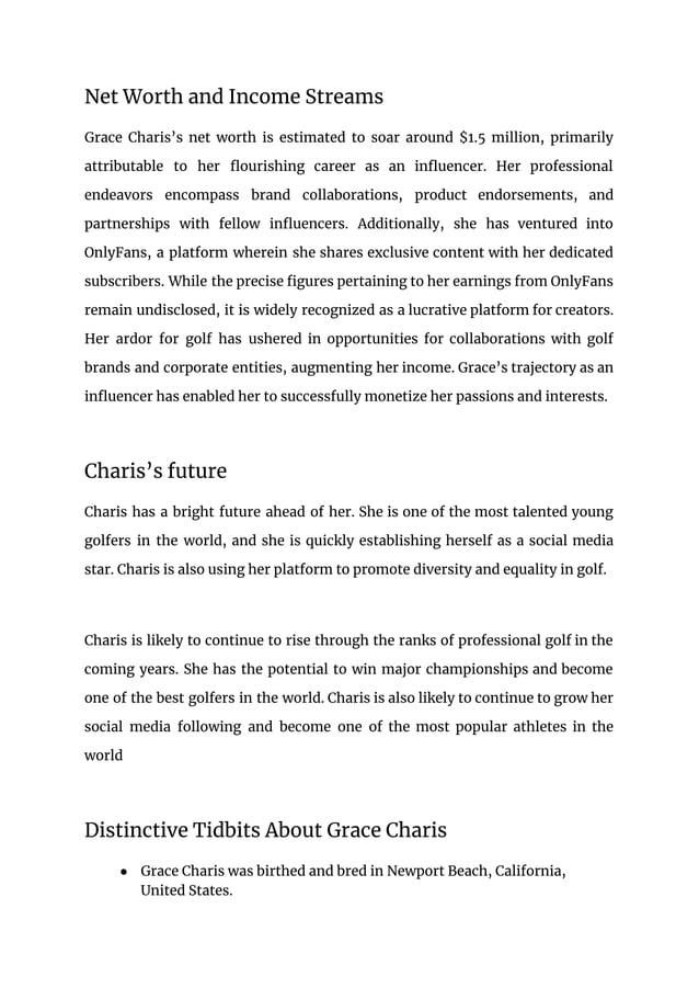 grace charis PDF
