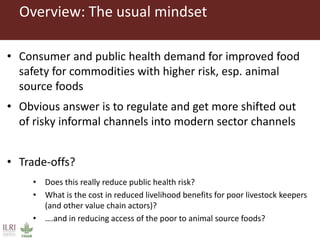 Food safety trade-offs