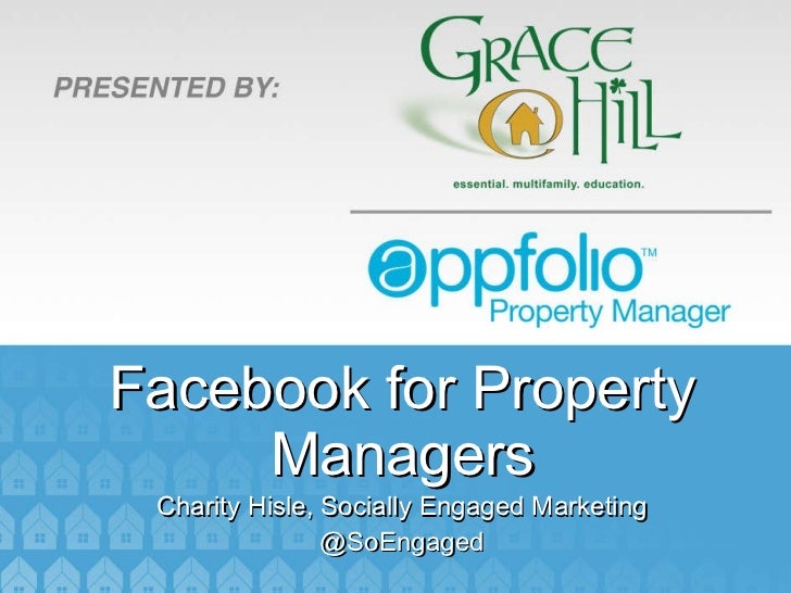 GraceHill and Appfolio Training inar Facebook for Property Manage…