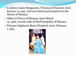 Caroline Ruler Grace kelly | PPTX