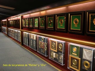Sala de los premios de “Platino” y “Oro” 