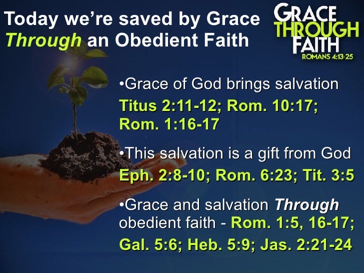 Grace Through Faith Ppt