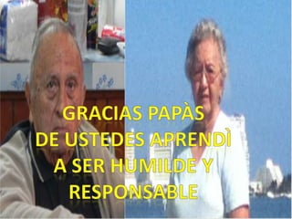 GRACIAS PAPAS